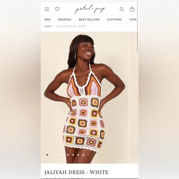 Petal and Pup Women's Jaliyah Dress - White XS